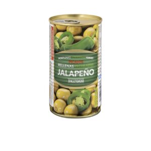 Оливки зелёные с халапеньо Hacendado