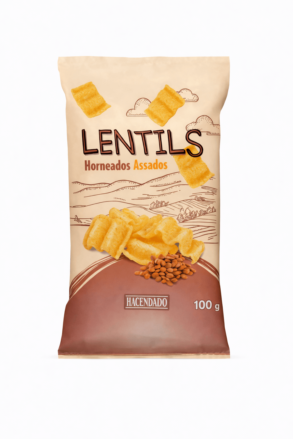 Hacendado Küpsetatud Läätse Snäkid 100g 1 Hacendado Küpsetatud Läätse Snäkid 100g