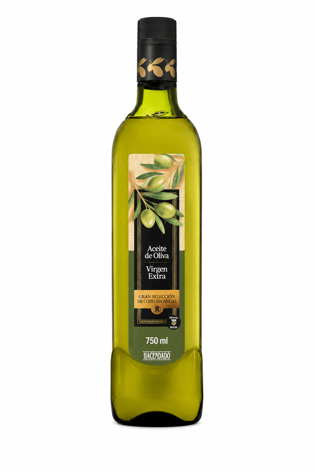 Hacendado Gran Selección Aceite de Oliva Virgen Extra 750ml 1 Hacendado Gran Selección Aceite de Oliva Virgen Extra 750ml