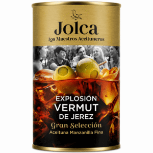 Jerez DO vermutiga täidetud Jolca oliivid