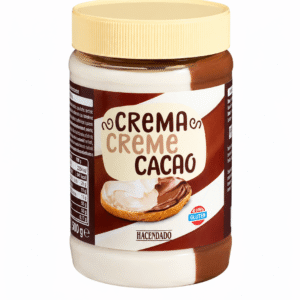 Chocolate Spread with Hazelnut 2 Flavours Hacendado