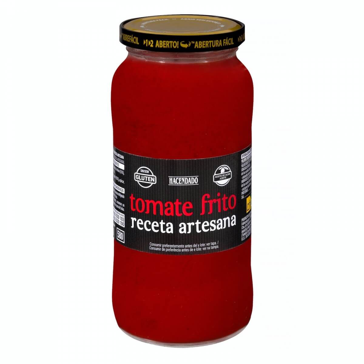 Tomatikaste Tomate Frito Receta Artesana Hacendado 560g 1 Tomatikaste Tomate Frito Receta Artesana Hacendado 560g