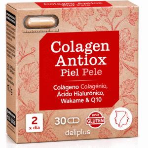 Deliplus Antiox Colagen kapslid hüaluroonhappe, wakame ja Q10-ga
