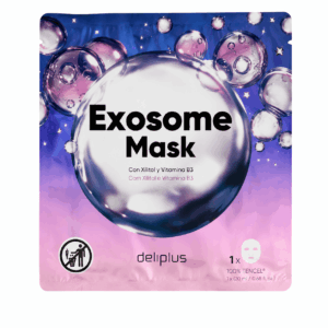 Deliplus Exosome Mask Kangasmask näole eksosoomide, ksülitooli ja B3-vitamiiniga