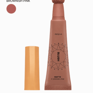 Deliplus Matte vedel mattpõsepuna nr 01 Brownish Pink 12 ml