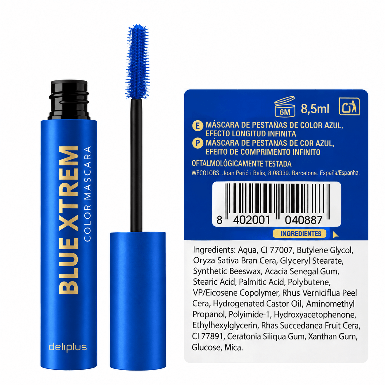 Sinine ripsmetušš Blue Xtrem Infinite Length Deliplus 8,5 ml 2 Sinine ripsmetušš Blue Xtrem Infinite Length Deliplus 8,5 ml - Image 2