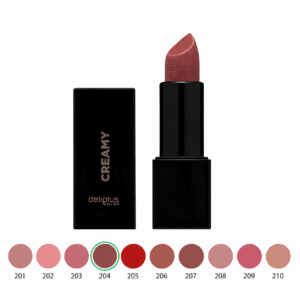 Deliplus Creamy Lipstick 207 Plum kreemjas huulepulk