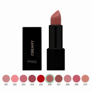 Deliplus Creamy Lipstick 212 Cream Brown kreemjas huulepulk