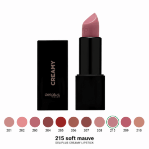 Deliplus Creamy №215 Soft Mauve kreemjas huulepulk