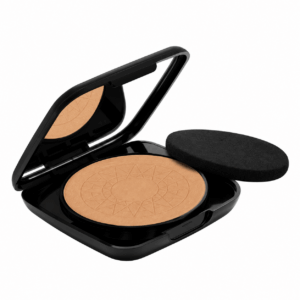 Kompaktpuuder Deliplus Long Lasting 24H №04 Golden Dark svammiga, 10 g