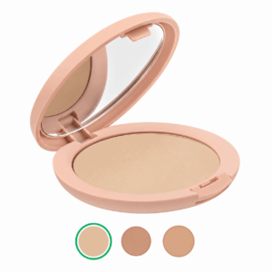Siidise efektiga kompaktpuuder Deliplus №100 Light Beige, 10 g