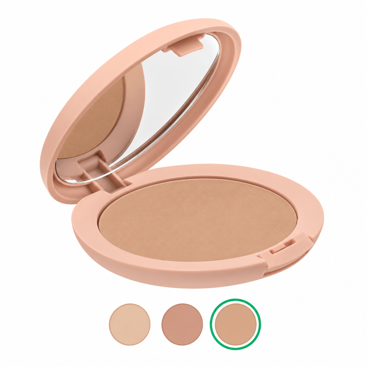 Siidise efektiga kompaktpuuder Deliplus №250 Brown Medium, 10 g 1 Siidise efektiga kompaktpuuder Deliplus №250 Brown Medium, 10 g