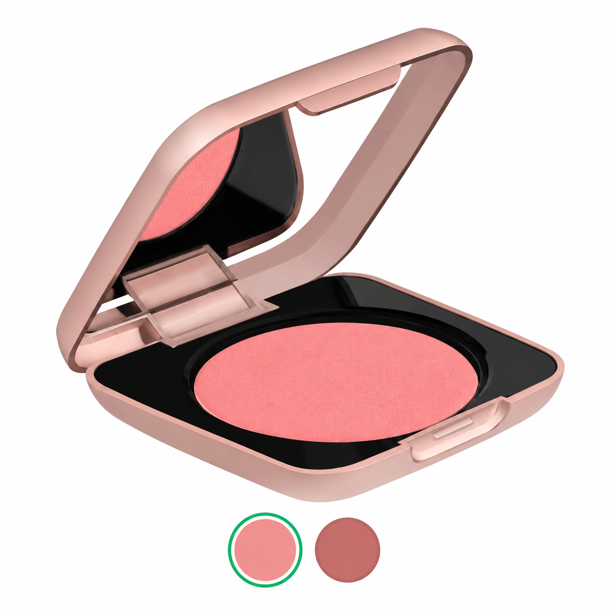 Kompaktsed matid põsepunad Deliplus №02 Coral, 5 g 1 Kompaktsed matid põsepunad Deliplus №02 Coral, 5 g