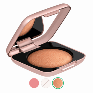 Kompaktsed säravad põsepunad Deliplus Luminous №03 Golden, 5 g