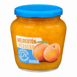 Hacendado virsikukonfitüür ilma lisatud suhkruta, 380 g