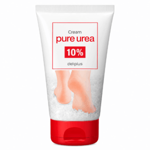 Deliplus Pure Urea 10% uureaga kreem väga kuivale jalanahale, 125 ml