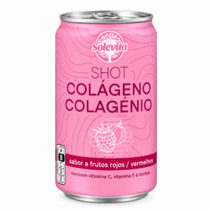 Solevita kollageenishot C-vitamiini, E-vitamiini ja biotiiniga, punaste marjade maitsega, 150 ml